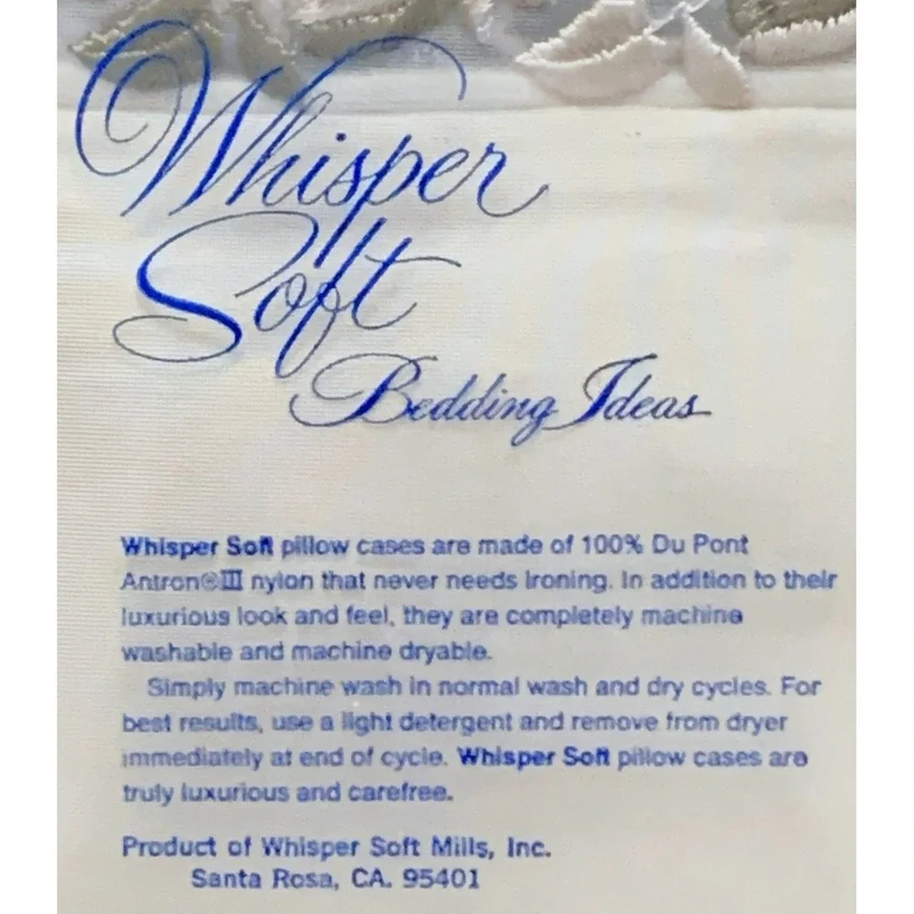 Whisper Soft Mills, Santa Rosa, California vintage pair